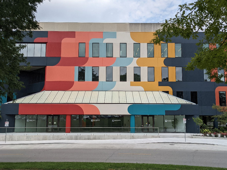 Exterior view of Mainframe Studios