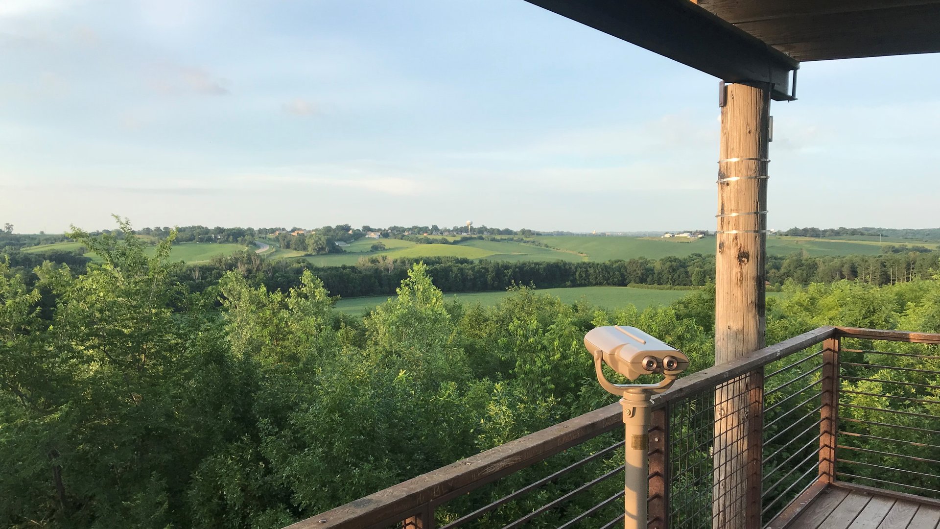 view of countyside in Marshalltown iowa