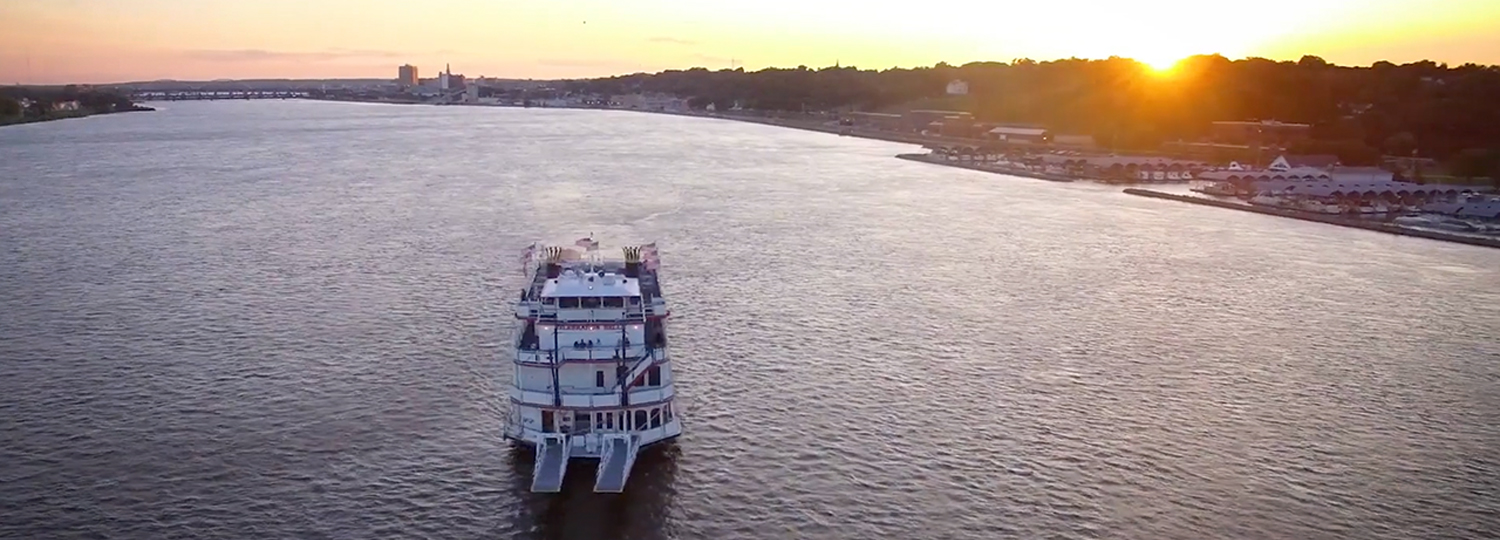 Boat on a river