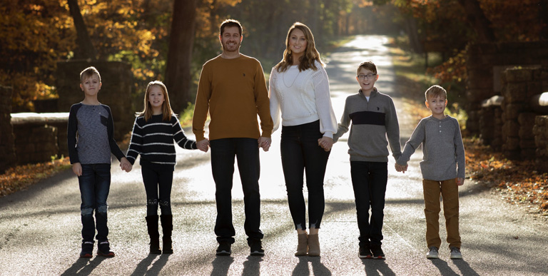 Cherie Edilson and her family.